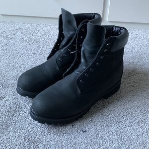 Mens black timberland boot size 13